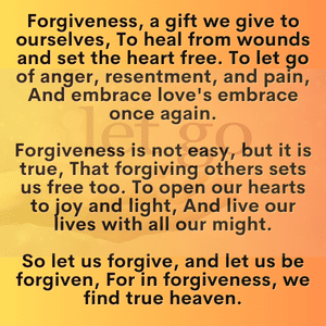 What Does Forgiveness Really Mean?